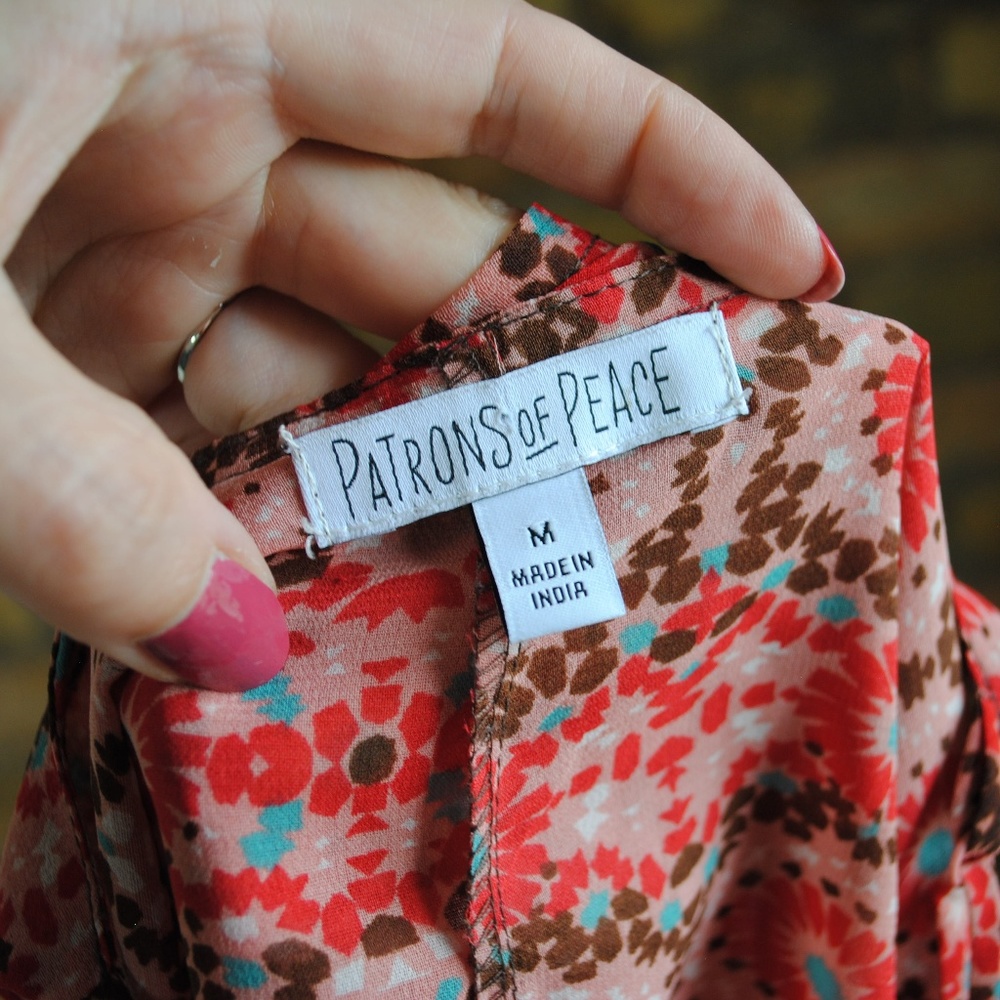 PATRONS OF PEACE Ruffle Trim Cami Tank - Picture 8 of 8